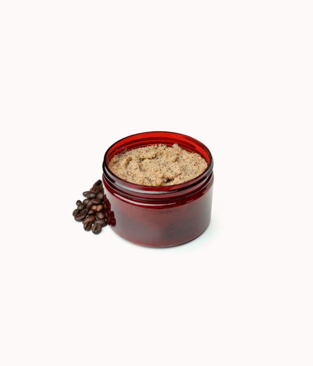 Coffee scrub exfoliator